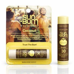 Sun Bum lip balm - coconut & banana
